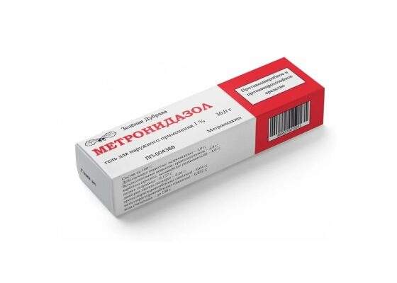Гель метронидазол