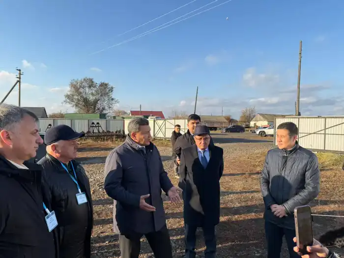 В селе Еңбек Есильского района открылась новая начальная школа на 50 мест (5)