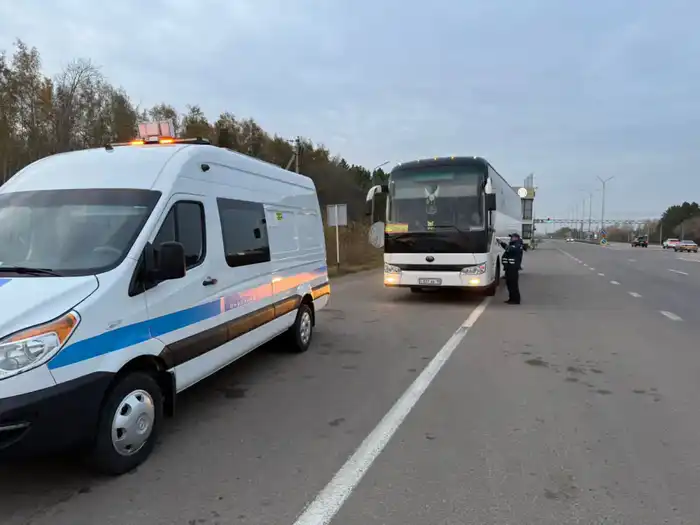 Республиканская акция «Перевозчик»: усилен контроль за безопасностью пассажиров (2)