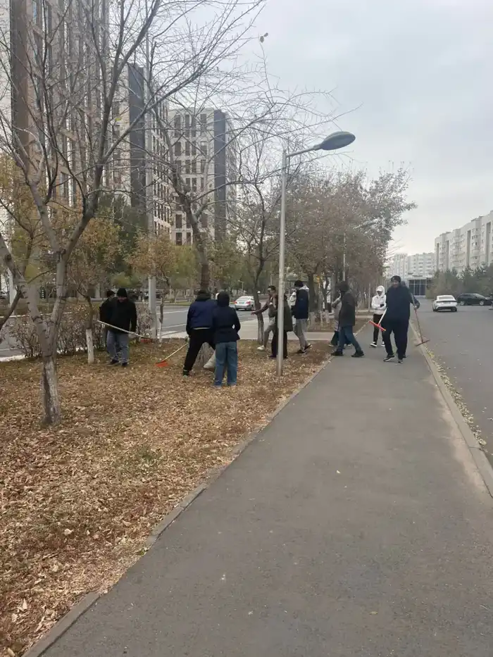 Сотрудники МСХ приняли участие в республиканском субботнике (3)