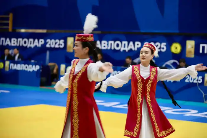 В Дворце спорта «Баянтау» состоялось торжественное открытие Чемпионата Республики Казахстан по дзюдо (5)