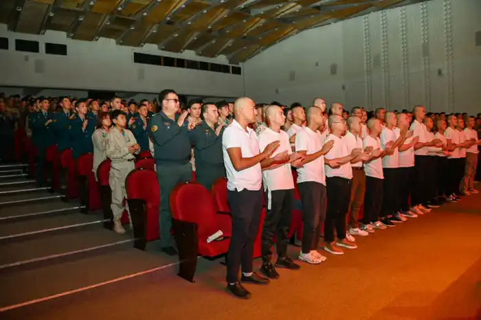 В Астане прошла военно-патриотическая акция «Ел қорғау – нағыз ерлер ісі» (3)