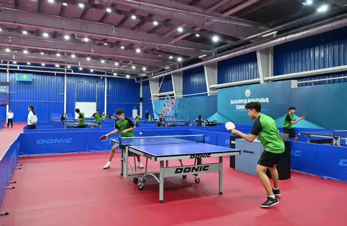 Касым-Жомарт Токаев посетил Центр настольного тенниса (9)