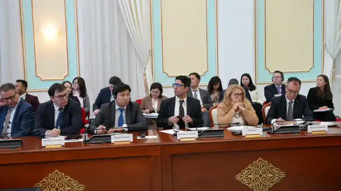 Вице-министр юстиции Ботагоз Жакселекова приняла участие в брифинге для представителей дипломатического корпуса (3)