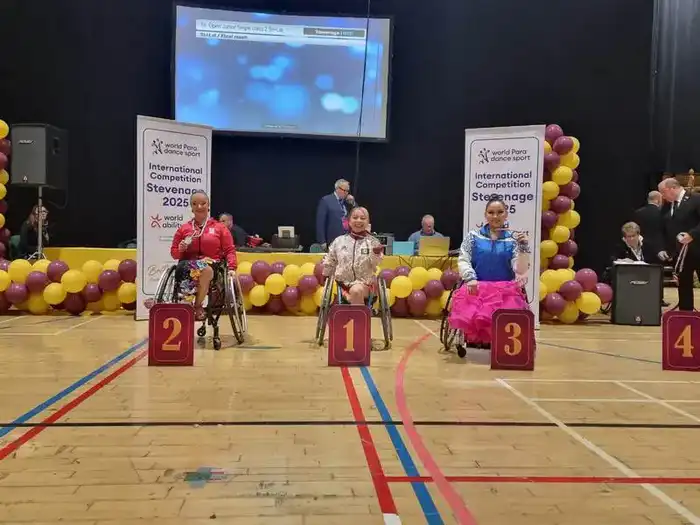 Паратанцовщица из Сарани завоевала бронзу на международном турнире в Великобритании (2)
