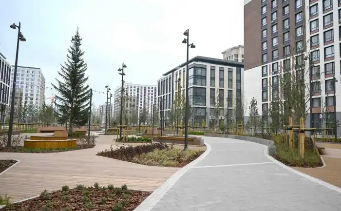 170 дворовых и общественных пространств благоустроили в Астане (2)