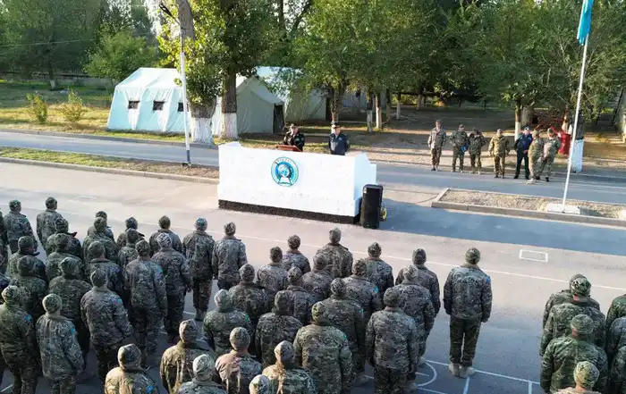 В учебном центре «Бітімгер» проверили готовность миротворцев к международной миссии (6)