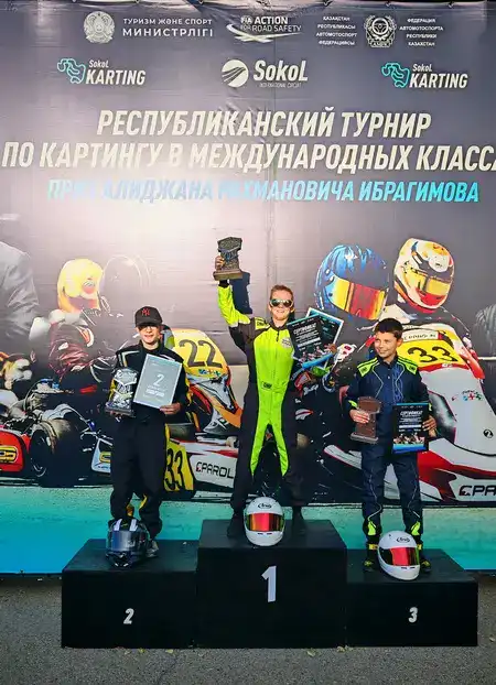 Сборная Карагандинской области победила на чемпионатах Казахстана по картингу (8)