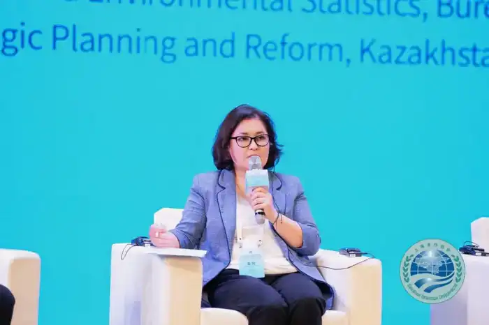 Бюро национальной статистики АСПиР РК представило опыт Казахстана на семинаре ШОС по вопросам зеленой промышленности (2)