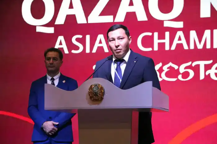 В ТУРКЕСТАНЕ СТАРТОВАЛ ЧЕМПИОНАТ АЗИИ ПО ҚАЗАҚ КҮРЕСІ (3)