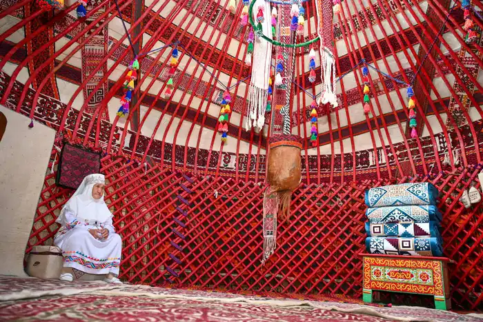 Особый подарок от Мангистау ТЮРКСОЙ: в Анкаре установлена казахская юрта (7)