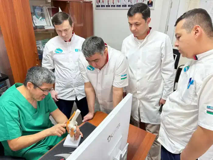 ТРАВМАТОЛОГИ И ОРТОПЕДЫ КАЗАХСТАНА ПРОВОДЯТ ИННОВАЦИОННЫЕ МАСТЕР-КЛАССЫ В ТАШКЕНТЕ (3)