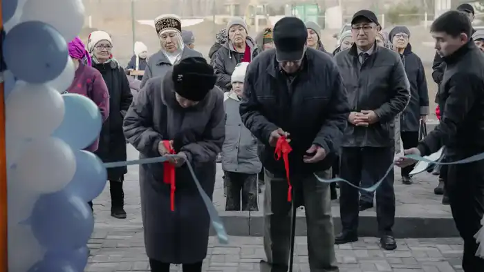 В Бескарагайском районе открылась новая врачебная амбулатория (2)