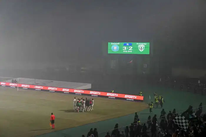 «Елимай» получил путевку в квалификационный раунд Лиги конференций УЕФА (7)