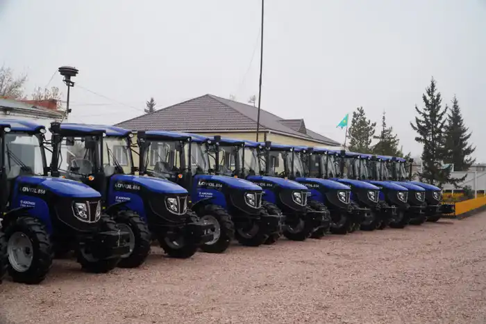 85 единиц новой спецтехники получили лесные хозяйства Акмолинской области накануне Дня Республики (2)