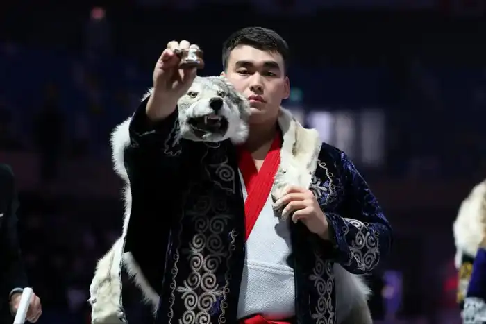 Астанада «Қазақстан барысы – 2025» XIV республикалық турнирінің ашылу салтанаты өтті (6)