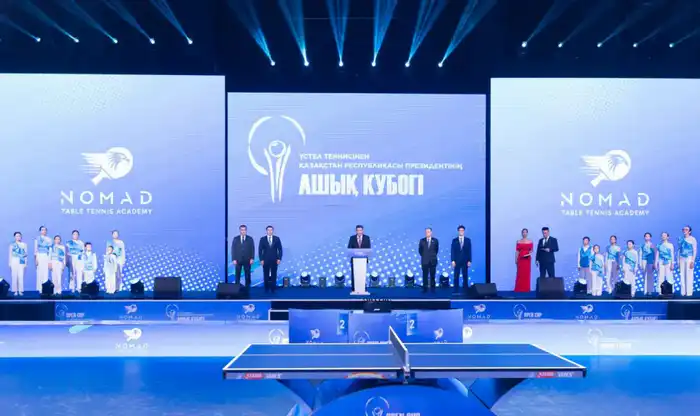 Премьер-министр Олжас Бектенов открыл международный турнир на Кубок Президента РК по настольному теннису (8)