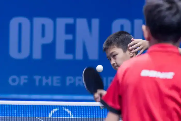 Ербол Мырзабосынов принял участие в открытии Кубка Президента Республики Казахстан по настольному теннису (3)