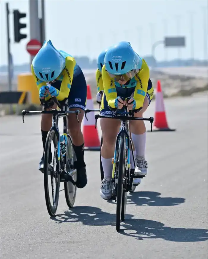 Азиатские игры: столичный велогонщик Валерия Кузнецова вместе со сборной завоевала золотую медаль (2)