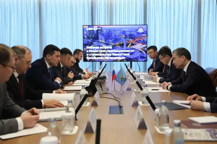 Ерсайын Нагаспаев и Антон Алиханов обсудили развитие промышленной кооперации между Казахстаном и Россией (3)