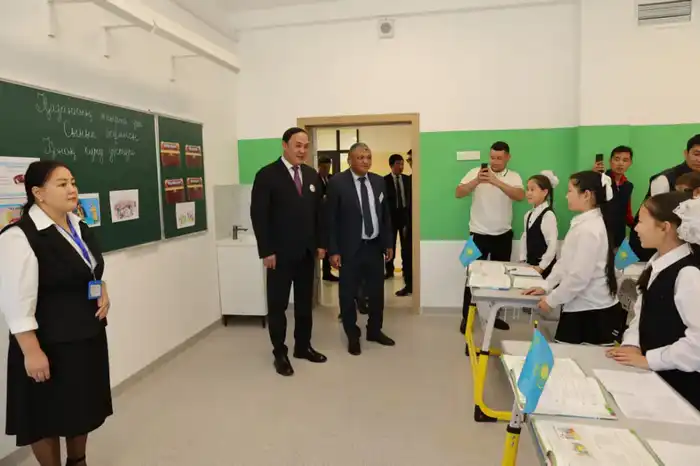 В Кордайском районе открылись две новые школы в рамках нацпроекта «Школы будущего» (5)