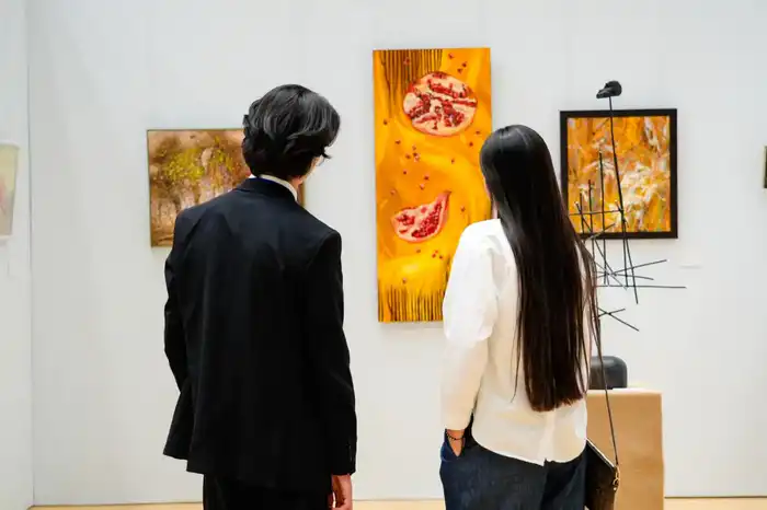 Современное искусство Центральной Азии: в Астане проходит выставка-ярмарка (8)