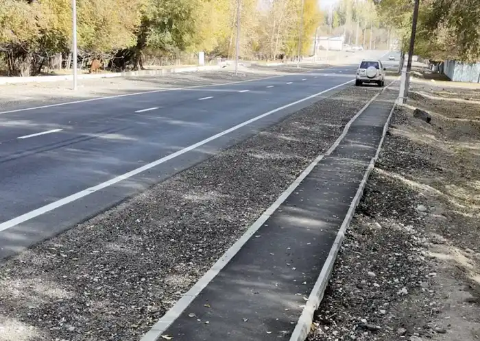 В области Жетісу завершен ремонт автодороги Сарыозек – Коктал (5)