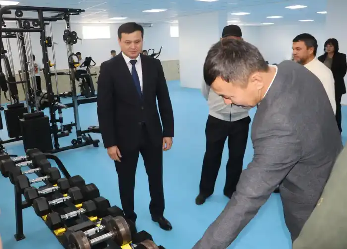 В городе Темир в честь Дня Республики открылся новый спортивно-оздоровительный комплекс (6)