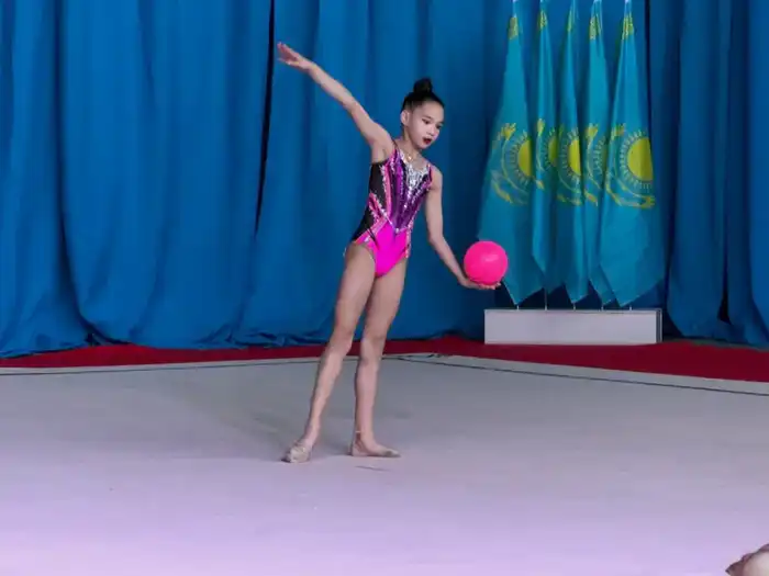 В Астане стартовал турнир Grand Prix Alem по художественной гимнастике (3)