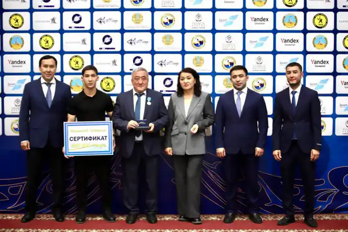 В Дворце спорта «Баянтау» состоялось торжественное открытие Чемпионата Республики Казахстан по дзюдо (8)