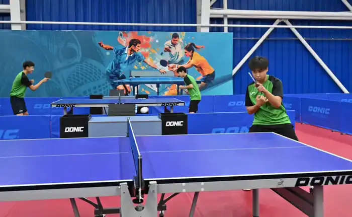 Касым-Жомарт Токаев посетил Центр настольного тенниса (6)