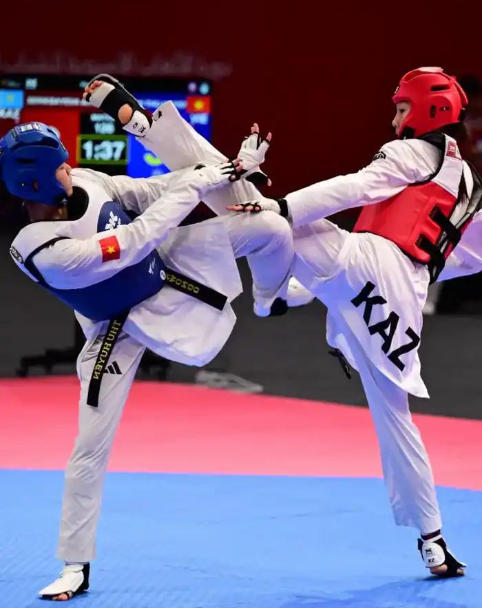 Столичная таеквондистка завоевала золотую медаль на Юношеских Азиатских играх (2)