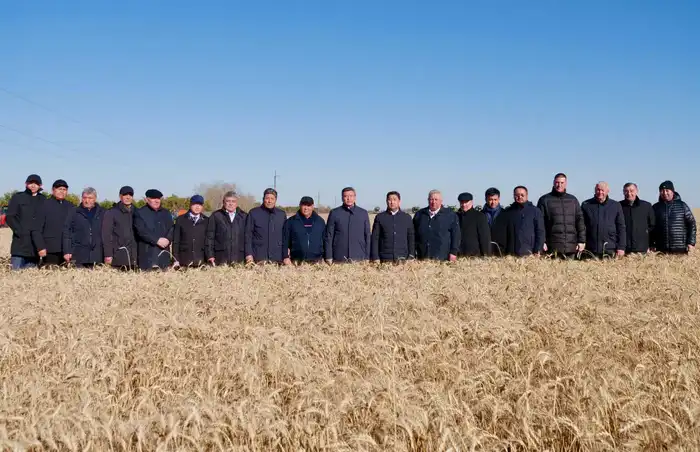 Министр сельского хозяйства Айдарбек Сапаров с рабочим визитом посетил Северо-Казахстанскую область (6)