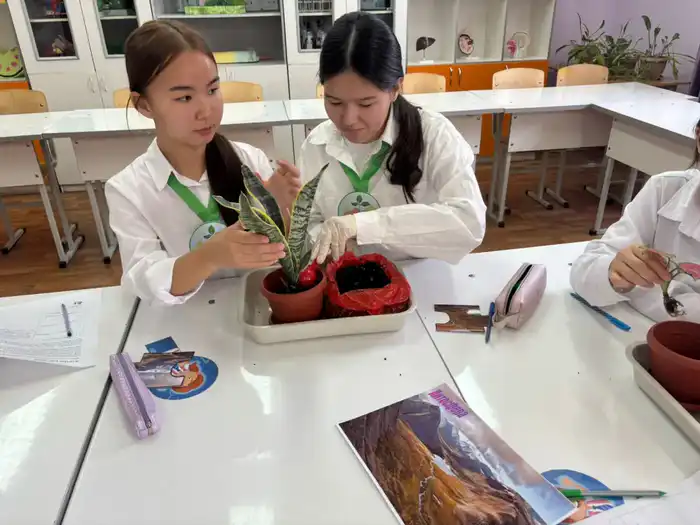 «Таза Қазақстан»: жители Шымкента и школьники приняли активное участие в экологических мероприятиях (7)