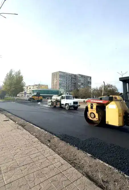 637 километров обновлённых дорог: в Карагандинской области завершается сезон дорожных работ (6)