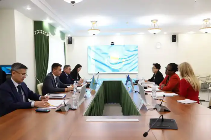 О. Анафин обсудил с представителем ЮНФПА Ч. Огбонна вопросы сотрудничества (5)