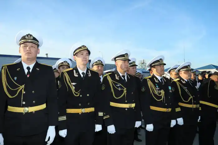 В Мангистауской области на службу заступил новый корабль береговой охраны (5)