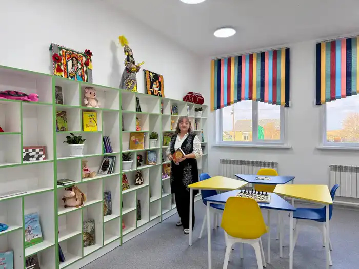 В селе Еңбек Есильского района открылась новая начальная школа на 50 мест (10)