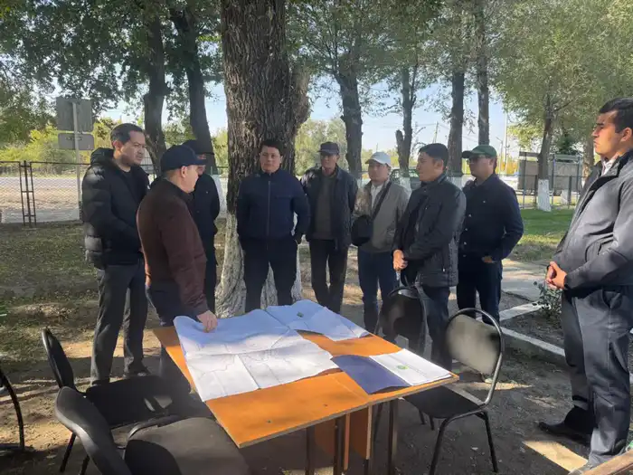 В Жамбылской области изучен ход реализации проектов по обеспечению сельских населенных пунктов качественной питьевой водой (3)
