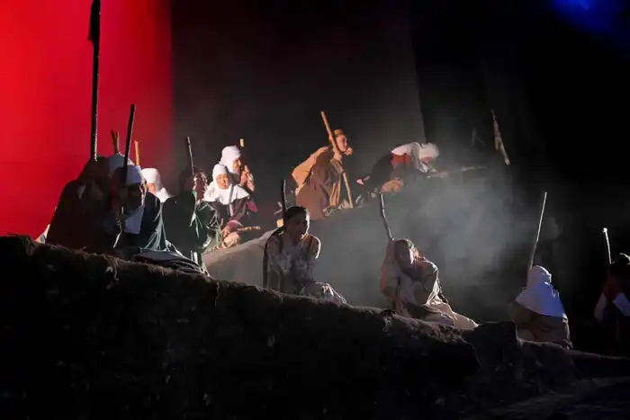 В Кызылорде показали спектакль «Абай айтқан «Еңлік-Кебек» (6)