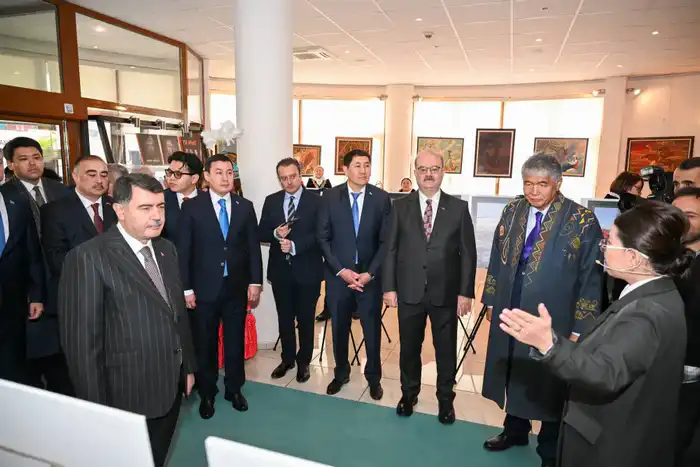 Особый подарок от Мангистау ТЮРКСОЙ: в Анкаре установлена казахская юрта (4)