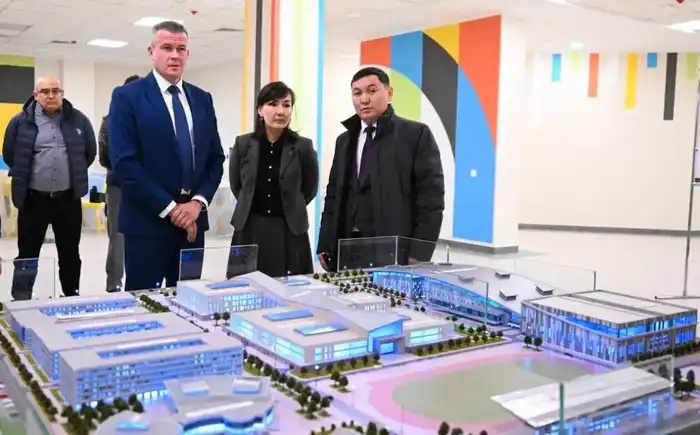 Президент WADA ознакомился со строительством Национального спортивного университета (7)