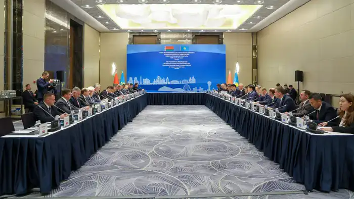 XIX заседание Межправительственной казахстанско-белорусской комиссии по торгово-экономическому сотрудничеству состоялось в Астане (6)