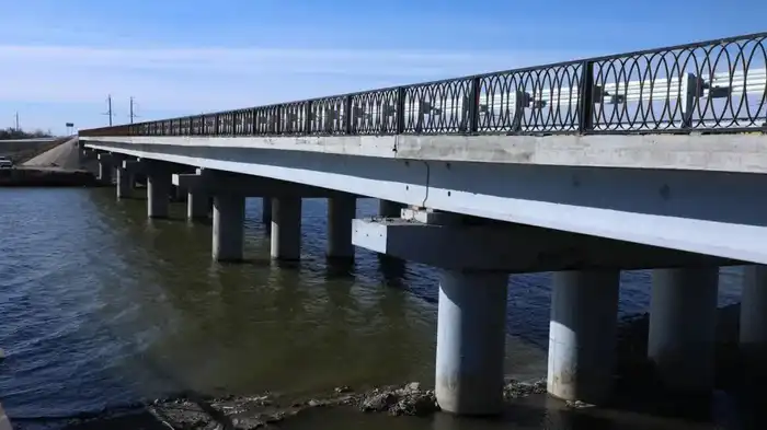В Карагандинской области открыли новый мост через Нуру (5)