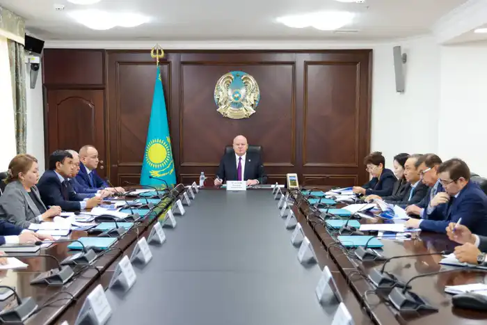 В Высшем Судебном Совете Республики Казахстан состоялось очередное аппаратное совещание (5)