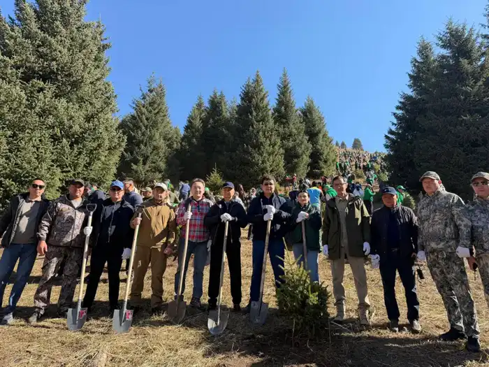 В преддверии Дня Республики в сфере лесного хозяйства был проведён пресс-тур (6)