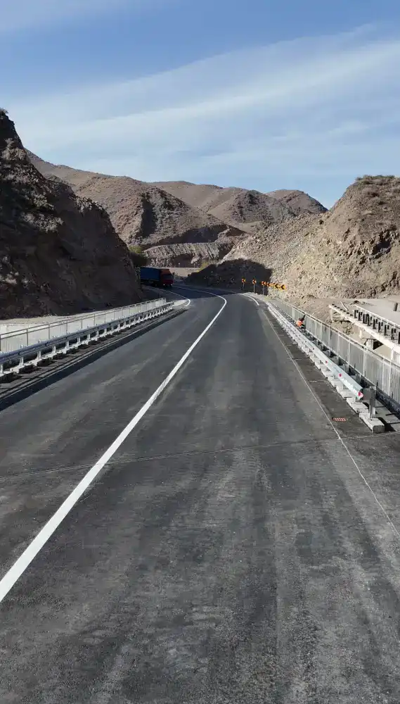 В области Жетісу завершен ремонт автодороги Сарыозек – Коктал (6)