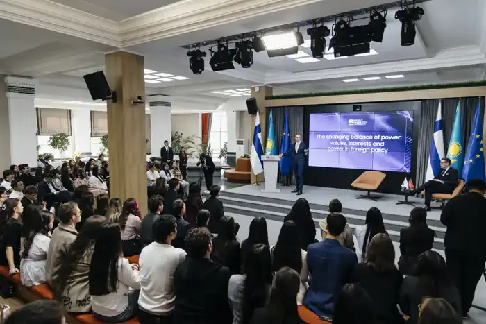 Президент Финляндии прочитал лекцию в Maqsut Narikbayev University (3)
