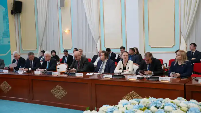 Вице-министр юстиции Ботагоз Жакселекова приняла участие в брифинге для представителей дипломатического корпуса (2)