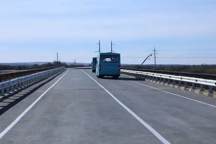 В Карагандинской области открыли новый мост через Нуру (8)